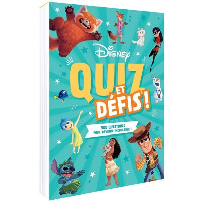 Disney - Bloc - Quiz et Défis : 300 questions pour devenir incollable ! - Preis vom 07.08.2026 11:47:26 h Disney - Bloc - Quiz et Défis : 300 questions pour devenir incollable ! - Preis vom 07.08.2026 11:47:26 h