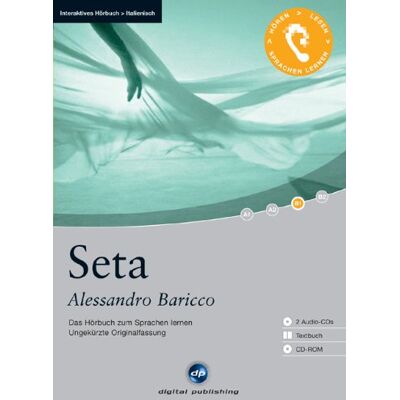 Alessandro Baricco - Seta: Das Hörbuch zum Sprachen lernen mit ausgewählten Kurzgeschichten. Niveau B1 - Preis vom 18.06.2026 05:44:55 h Alessandro Baricco - Seta: Das Hörbuch zum Sprachen lernen mit ausgewählten Kurzgeschichten. Niveau B1 - Preis vom 18.06.2026 05:44:55 h