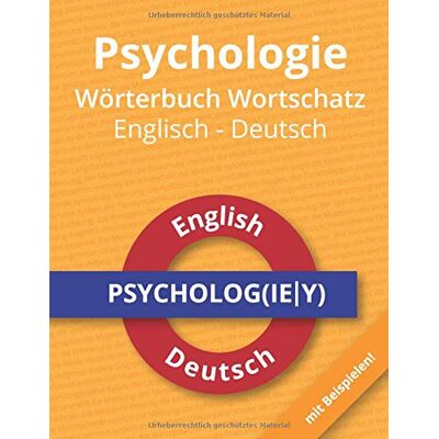 Roland Psychologie Wörterbuch Wortschatz Englisch - Deutsch - Preis vom 24.06.2026 07:42:13 h Roland Psychologie Wörterbuch Wortschatz Englisch - Deutsch - Preis vom 24.06.2026 07:42:13 h