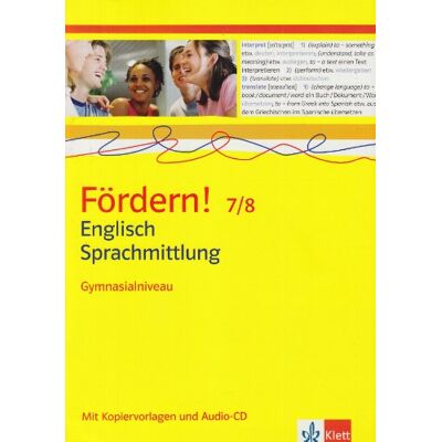 Wolfgang Hamm - Fördern! Englisch. Englisch Sprachmittlung Gymnasialniveau 7./8. Klasse. Kopiervorlagen mit Audio-CD - Preis vom 22.06.2026 11:45:37 h Wolfgang Hamm - Fördern! Englisch. Englisch Sprachmittlung Gymnasialniveau 7./8. Klasse. Kopiervorlagen mit Audio-CD - Preis vom 22.06.2026 11:45:37 h
