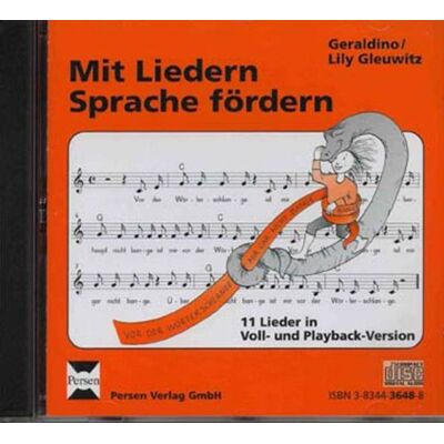 Lily Gleuwitz - Mit Liedern die Sprache fördern. CD: Spielideen und Arbeitsblätter für Kindergarten und Schuleingangsphase. 11 Lieder in Voll- und Playback-Version - Preis vom 22.06.2026 23:23:57 h Lily Gleuwitz - Mit Liedern die Sprache fördern. CD: Spielideen und Arbeitsblätter für Kindergarten und Schuleingangsphase. 11 Lieder in Voll- und Playback-Version - Preis vom 22.06.2026 23:23:57 h