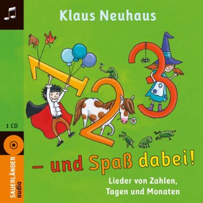 Klaus Neuhaus - 1, 2, 3 - und Spaß dabei!: Lieder von Zahlen, Tagen und Monaten - Preis vom 22.06.2026 23:23:57 h Klaus Neuhaus - 1, 2, 3 - und Spaß dabei!: Lieder von Zahlen, Tagen und Monaten - Preis vom 22.06.2026 23:23:57 h