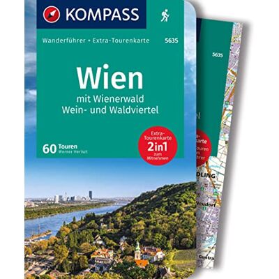 KOMPASS-Karten GmbH - KOMPASS Wanderführer Wien mit Wienerwald, Wein- und Waldviertel, 60 Touren: mit Extra-Tourenkarte, GPX-Daten zum Download - Preis vom 17.06.2026 05:34:31 h KOMPASS-Karten GmbH - KOMPASS Wanderführer Wien mit Wienerwald, Wein- und Waldviertel, 60 Touren: mit Extra-Tourenkarte, GPX-Daten zum Download - Preis vom 17.06.2026 05:34:31 h