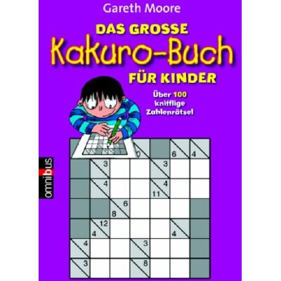 Gareth Moore - Das große Kakuro-Buch für Kinder. Über 100 kniffelige Zahlenrätsel - Preis vom 20.06.2026 05:23:55 h Gareth Moore - Das große Kakuro-Buch für Kinder. Über 100 kniffelige Zahlenrätsel - Preis vom 20.06.2026 05:23:55 h