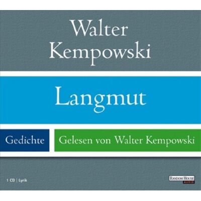 Walter Kempowski - Langmut: Gedichte - Preis vom 26.06.2026 19:40:26 h Walter Kempowski - Langmut: Gedichte - Preis vom 26.06.2026 19:40:26 h