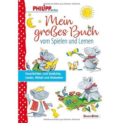 Norbert Landa - Philipp die Maus - Mein großes Buch vom Spielen und Lernen: Geschichten und Gedichte, Lieder, Rätsel und Malseiten - Preis vom 22.06.2026 23:23:57 h Norbert Landa - Philipp die Maus - Mein großes Buch vom Spielen und Lernen: Geschichten und Gedichte, Lieder, Rätsel und Malseiten - Preis vom 22.06.2026 23:23:57 h