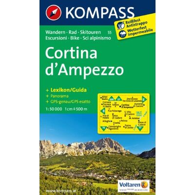 Kompass - Cortina d'Ampezzo: Wanderkarte mit Kurzführer, Radrouten und alpinen Skirouten. GPS-genau. Dt. /Ital. 1:50000 - Preis vom 17.06.2026 05:34:31 h Kompass - Cortina d'Ampezzo: Wanderkarte mit Kurzführer, Radrouten und alpinen Skirouten. GPS-genau. Dt. /Ital. 1:50000 - Preis vom 17.06.2026 05:34:31 h