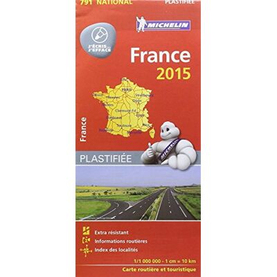 Frankreich 2015 (plastifiziert): Straßen- und Tourismuskarte 1:1.000.000 (Michelin Nationalkarte) - Preis vom 17.06.2026 05:34:31 h Frankreich 2015 (plastifiziert): Straßen- und Tourismuskarte 1:1.000.000 (Michelin Nationalkarte) - Preis vom 17.06.2026 05:34:31 h