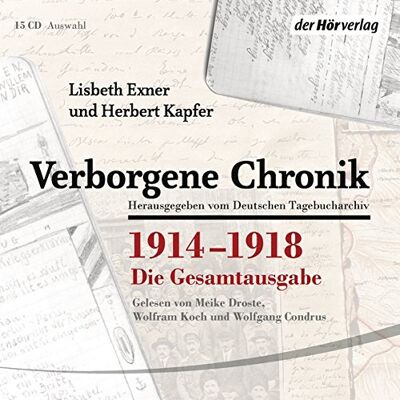 Lisbeth Exner - Verborgene Chronik 1914-1918: Die Gesamtausgabe - Preis vom 22.09.2026 03:35:57 h Lisbeth Exner - Verborgene Chronik 1914-1918: Die Gesamtausgabe - Preis vom 22.09.2026 03:35:57 h