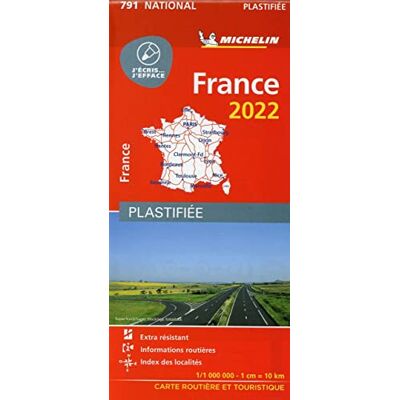 Frankreich 2022 (plastifiziert): Straßen- und Tourismuskarte 1:1.000.000 (MICHELIN Nationalkarten) - Preis vom 16.06.2026 05:30:18 h Frankreich 2022 (plastifiziert): Straßen- und Tourismuskarte 1:1.000.000 (MICHELIN Nationalkarten) - Preis vom 16.06.2026 05:30:18 h