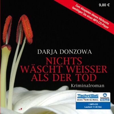 Darja Donzowa - Nichts wäscht weißer als der Tod (1 MP3-CD) - Preis vom 21.06.2026 05:42:24 h Darja Donzowa - Nichts wäscht weißer als der Tod (1 MP3-CD) - Preis vom 21.06.2026 05:42:24 h