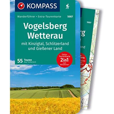 KOMPASS Wanderführer Vogelsberg-Wetterau, 55 Touren: mit Extra-Tourenkarte, GPX-Daten zum Download - Preis vom 24.06.2026 07:42:13 h KOMPASS Wanderführer Vogelsberg-Wetterau, 55 Touren: mit Extra-Tourenkarte, GPX-Daten zum Download - Preis vom 24.06.2026 07:42:13 h