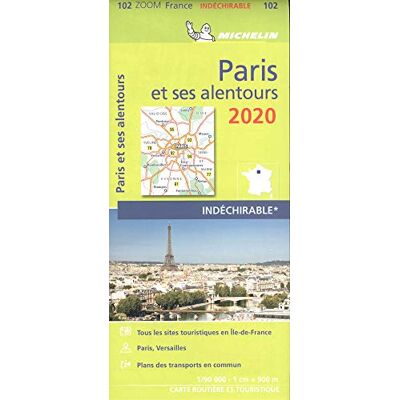 Paris et ses alentours 2020: Zoom Katre widerstandsfähig 1:90.000 (MICHELIN Zoomkarten) - Preis vom 16.06.2026 05:30:18 h Paris et ses alentours 2020: Zoom Katre widerstandsfähig 1:90.000 (MICHELIN Zoomkarten) - Preis vom 16.06.2026 05:30:18 h