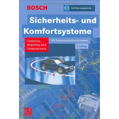 Sicherheits- und Komfortsysteme: Funktion, Regelung und Komponenten (Bosch Fachinformation Automobil) - Preis vom 07.08.2026 11:47:26 h Sicherheits- und Komfortsysteme: Funktion, Regelung und Komponenten (Bosch Fachinformation Automobil) - Preis vom 07.08.2026 11:47:26 h