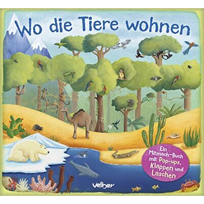 Christiane Dorion - Wo die Tiere wohnen: Ein Mitmach-Buch mit Pop-ups, Klappen und Laschen - Preis vom 24.06.2026 07:42:13 h Christiane Dorion - Wo die Tiere wohnen: Ein Mitmach-Buch mit Pop-ups, Klappen und Laschen - Preis vom 24.06.2026 07:42:13 h