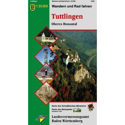 Landesamt für Geoinformation und Landentwicklung Baden-Württemberg (LGL) - Tuttlingen: Oberes Donautal 1:35 000 Wandern und Rad fahren: Oberes Donautal. Wanderkarte. Schwäbischer Albverein, Karte 29 - Preis vom 22.09.2026 03:35:57 h Landesamt für Geoinformation und Landentwicklung Baden-Württemberg (LGL) - Tuttlingen: Oberes Donautal 1:35 000 Wandern und Rad fahren: Oberes Donautal. Wanderkarte. Schwäbischer Albverein, Karte 29 - Preis vom 22.09.2026 03:35:57 h