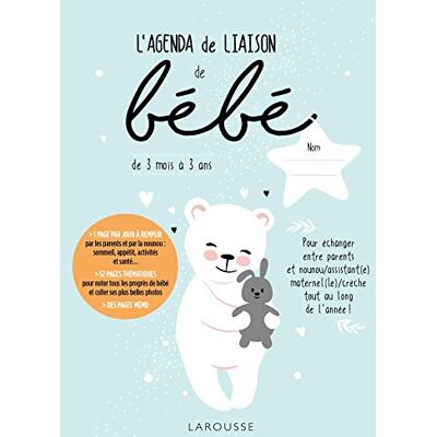Collectif - L'agenda de liaison de bébé : de 3 mois à 3 ans - Preis vom 22.09.2026 03:35:57 h Collectif - L'agenda de liaison de bébé : de 3 mois à 3 ans - Preis vom 22.09.2026 03:35:57 h