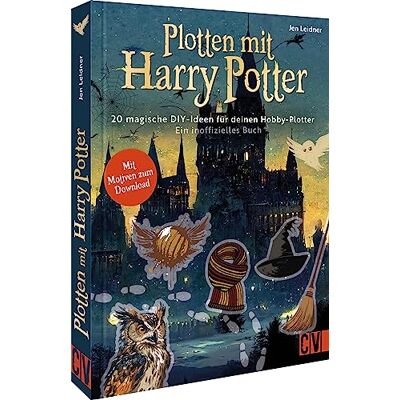 Leidner, Jennifer S. - DIY – Plotten mit Harry Potter: 20 magische DIY-Ideen für deinen Hobby-Plotter. Personalisierte Shirts, Accessoires und Deko-Objekte. Mit Motiven zum Download. - Preis vom 19.06.2026 05:29:47 h Leidner, Jennifer S. - DIY – Plotten mit Harry Potter: 20 magische DIY-Ideen für deinen Hobby-Plotter. Personalisierte Shirts, Accessoires und Deko-Objekte. Mit Motiven zum Download. - Preis vom 19.06.2026 05:29:47 h
