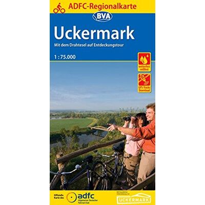 BVA Bielefelder Verlag GmbH & Co. KG - ADFC-Regionalkarte Uckermark mit Tagestouren-Vorschlägen, 1:75.000, reiß- und wetterfest, GPS-Tracks Download: Mit dem Drahtesel auf Entdeckungstour (ADFC-Regionalkarte 1:75000) - Preis vom 17.06.2026 05:34:31 h BVA Bielefelder Verlag GmbH & Co. KG - ADFC-Regionalkarte Uckermark mit Tagestouren-Vorschlägen, 1:75.000, reiß- und wetterfest, GPS-Tracks Download: Mit dem Drahtesel auf Entdeckungstour (ADFC-Regionalkarte 1:75000) - Preis vom 17.06.2026 05:34:31 h