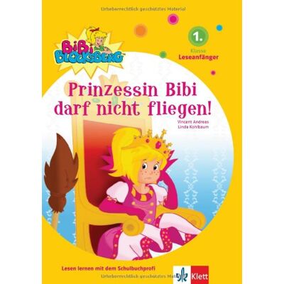 Vincent Bibi Blocksberg - Prinzessin Bibi darf nicht fliegen! 1. Klasse (Leseanfänger) - Preis vom 22.06.2026 23:23:57 h Vincent Bibi Blocksberg - Prinzessin Bibi darf nicht fliegen! 1. Klasse (Leseanfänger) - Preis vom 22.06.2026 23:23:57 h