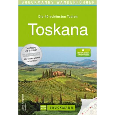 Andrea Kampmann - Wanderführer Toskana: Die 40 schönsten Touren zum Wandern rund um Florenz, Pisa, Siena, Pistoia, Fiesole, Castelfranco und San Gimignano, mit ... zum Download (Bruckmanns Wanderführer) - Preis vom 17.06.2026 05:34:31 h Andrea Kampmann - Wanderführer Toskana: Die 40 schönsten Touren zum Wandern rund um Florenz, Pisa, Siena, Pistoia, Fiesole, Castelfranco und San Gimignano, mit ... zum Download (Bruckmanns Wanderführer) - Preis vom 17.06.2026 05:34:31 h