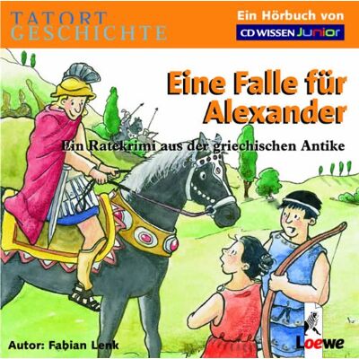 Fabian Lenk - CD WISSEN Junior - TATORT GESCHICHTE - Eine Falle für Alexander. Ein Ratekrimi aus der griechischen Antike, 2 CDs - Preis vom 25.06.2026 23:23:36 h Fabian Lenk - CD WISSEN Junior - TATORT GESCHICHTE - Eine Falle für Alexander. Ein Ratekrimi aus der griechischen Antike, 2 CDs - Preis vom 25.06.2026 23:23:36 h