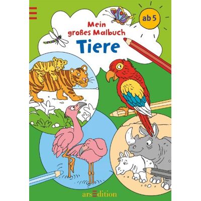 kein Autor - Mein großes Malbuch - Tiere - Preis vom 26.06.2026 19:40:26 h kein Autor - Mein großes Malbuch - Tiere - Preis vom 26.06.2026 19:40:26 h