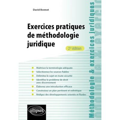 David Bonnet - Exercices pratiques de méthodologie juridique - Preis vom 19.06.2026 05:29:47 h David Bonnet - Exercices pratiques de méthodologie juridique - Preis vom 19.06.2026 05:29:47 h