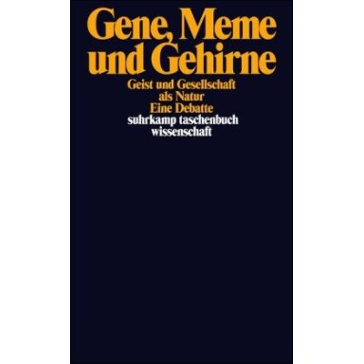A. Becker - Gene, Meme und Gehirne: Geist und Gesellschaft als Natur. Eine Debatte (suhrkamp taschenbuch wissenschaft) - Preis vom 22.09.2026 03:35:57 h A. Becker - Gene, Meme und Gehirne: Geist und Gesellschaft als Natur. Eine Debatte (suhrkamp taschenbuch wissenschaft) - Preis vom 22.09.2026 03:35:57 h