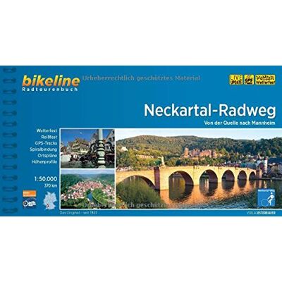bikeline - Neckar-Radweg: Von der Quelle nach Mannheim 1:50.000, 367 km. GPS-Tracks-Download, wetterfest/reißfest (Bikeline Radtourenbücher) - Preis vom 20.06.2026 05:23:55 h bikeline - Neckar-Radweg: Von der Quelle nach Mannheim 1:50.000, 367 km. GPS-Tracks-Download, wetterfest/reißfest (Bikeline Radtourenbücher) - Preis vom 20.06.2026 05:23:55 h