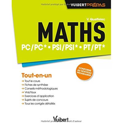 Vincent Maths : PC, PC*, PSI, PSI*, PT, PT* : tout-en-un - Preis vom 22.06.2026 23:23:57 h Vincent Maths : PC, PC*, PSI, PSI*, PT, PT* : tout-en-un - Preis vom 22.06.2026 23:23:57 h