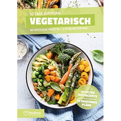 Peter Kmiecik - Vegetarische Diät - Ernährungsplan zum Abnehmen für 30 Tage: Bonus: E-Book mit 90 weiteren Diät Rezepten: Clean Eating, Vegan, Low Carb, Low Fat oder High Protein. (Invikoo: Kochbuch) - Preis vom 19.06.2026 05:29:47 h Peter Kmiecik - Vegetarische Diät - Ernährungsplan zum Abnehmen für 30 Tage: Bonus: E-Book mit 90 weiteren Diät Rezepten: Clean Eating, Vegan, Low Carb, Low Fat oder High Protein. (Invikoo: Kochbuch) - Preis vom 19.06.2026 05:29:47 h