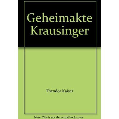 Kaiser Geheimakte Krausinger - Preis vom 23.06.2026 11:45:09 h Kaiser Geheimakte Krausinger - Preis vom 23.06.2026 11:45:09 h