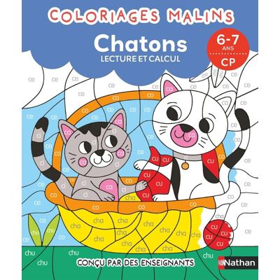 Vincent Coloriages malins : chatons : lecture et calcul, 6-7 ans, CP - Preis vom 22.06.2026 23:23:57 h Vincent Coloriages malins : chatons : lecture et calcul, 6-7 ans, CP - Preis vom 22.06.2026 23:23:57 h
