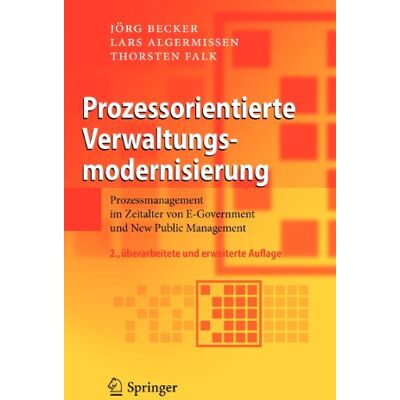 Becker Prozessorientierte Verwaltungsmodernisierung: Prozessmanagement im Zeitalter von E-Government und New Public Management - Preis vom 17.06.2026 05:34:31 h Becker Prozessorientierte Verwaltungsmodernisierung: Prozessmanagement im Zeitalter von E-Government und New Public Management - Preis vom 17.06.2026 05:34:31 h