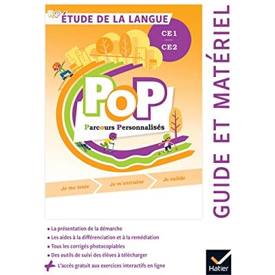 Jocelyn Duval - Pop parcours personnalisés, étude de la langue CE1, CE2 : guide et matériel - Preis vom 24.06.2026 07:42:13 h Jocelyn Duval - Pop parcours personnalisés, étude de la langue CE1, CE2 : guide et matériel - Preis vom 24.06.2026 07:42:13 h