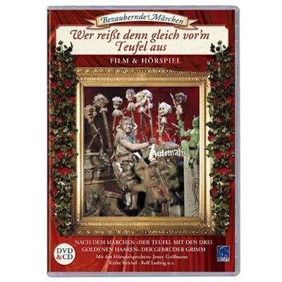 Wer reißt denn gleich vorm Teufel aus, 1 DVD-Video u. Audio-CD - Preis vom 16.06.2026 05:30:18 h Wer reißt denn gleich vorm Teufel aus, 1 DVD-Video u. Audio-CD - Preis vom 16.06.2026 05:30:18 h