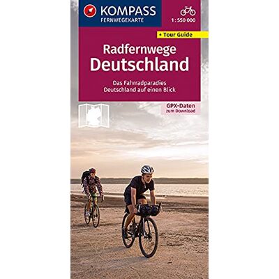 KOMPASS-Karten GmbH - KOMPASS Radfernwege Deutschland: Das Fahrradparadies Deutschland auf einen Blick. GPX-Daten zum Download. (KOMPASS-Großraum-Radtourenkarte, Band 2560) - Preis vom 22.06.2026 23:23:57 h KOMPASS-Karten GmbH - KOMPASS Radfernwege Deutschland: Das Fahrradparadies Deutschland auf einen Blick. GPX-Daten zum Download. (KOMPASS-Großraum-Radtourenkarte, Band 2560) - Preis vom 22.06.2026 23:23:57 h