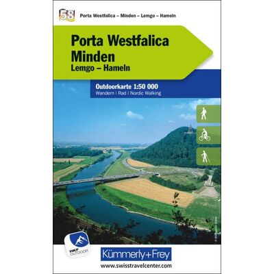 Hallwag Kümmerly+Frey AG - Porta Westfalica - Minden Nr. 58 Outdoorkarte Deutschland 1:50 000: Lemgo, Hameln, water resistant, free Download mit HKF Outdoor App (Kümmerly+Frey Outdoorkarten Deutschland) - Preis vom 22.09.2026 03:35:57 h Hallwag Kümmerly+Frey AG - Porta Westfalica - Minden Nr. 58 Outdoorkarte Deutschland 1:50 000: Lemgo, Hameln, water resistant, free Download mit HKF Outdoor App (Kümmerly+Frey Outdoorkarten Deutschland) - Preis vom 22.09.2026 03:35:57 h