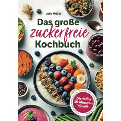 Julia Müller - Das große zuckerfreie Kochbuch: Die besten 15-Minuten-Rezepte – Schnelle, günstige und gesunde Gerichte für eine zuckerfreie Ernährung im Alltag - Preis vom 16.06.2026 05:30:18 h Julia Müller - Das große zuckerfreie Kochbuch: Die besten 15-Minuten-Rezepte – Schnelle, günstige und gesunde Gerichte für eine zuckerfreie Ernährung im Alltag - Preis vom 16.06.2026 05:30:18 h