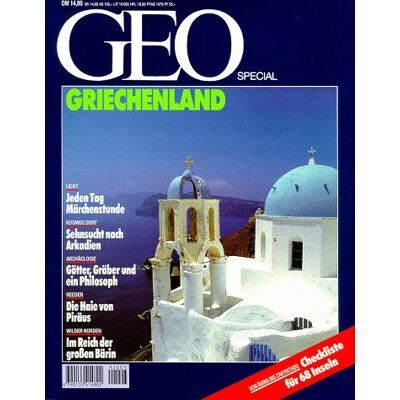 GEO, Magazin, Zeitschrift, Special, Spezial - Hermann Schreiber - Geo Special Kt, Griechenland - Preis vom 22.06.2026 23:23:57 h GEO, Magazin, Zeitschrift, Special, Spezial - Hermann Schreiber - Geo Special Kt, Griechenland - Preis vom 22.06.2026 23:23:57 h