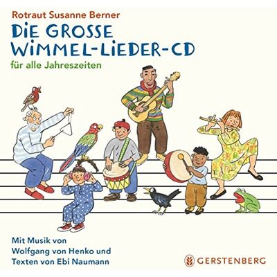 Berner, Rotraut Susanne - Die große Wimmel-Lieder-CD - Preis vom 23.06.2026 11:45:09 h Berner, Rotraut Susanne - Die große Wimmel-Lieder-CD - Preis vom 23.06.2026 11:45:09 h