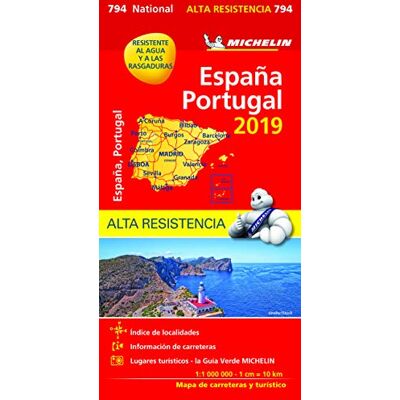 MAP 0794 SPAIN & PORTUGAL HI RES 2019 (Mapas National Michelin) - Preis vom 18.06.2026 05:44:55 h MAP 0794 SPAIN & PORTUGAL HI RES 2019 (Mapas National Michelin) - Preis vom 18.06.2026 05:44:55 h