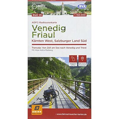 Allgemeiner Deutscher Fahrrad-Club e.V. (ADFC) - ADFC-Radtourenkarte 29 Venedig, Friaul - Kärnten West, Salzburger Land Süd, 150.000, reiß- und wetterfest, GPS-Tracks Download: Transalp: Von Zell am ... (ADFC-Radtourenkarte 1:150000) - Preis vom 18.06.202 Allgemeiner Deutscher Fahrrad-Club e.V. (ADFC) - ADFC-Radtourenkarte 29 Venedig, Friaul - Kärnten West, Salzburger Land Süd, 150.000, reiß- und wetterfest, GPS-Tracks Download: Transalp: Von Zell am ... (ADFC-Radtourenkarte 1:150000) - Preis vom 18.06.202