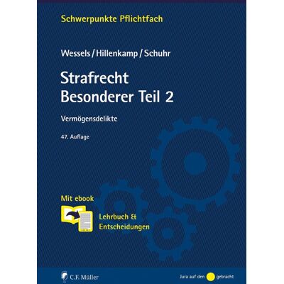 Schuhr, Jan C. - Strafrecht Besonderer Teil 2: Vermögensdelikte. Mit ebook: Lehrbuch & Entscheidungen (Schwerpunkte Pflichtfach) - Preis vom 18.06.2026 05:44:55 h Schuhr, Jan C. - Strafrecht Besonderer Teil 2: Vermögensdelikte. Mit ebook: Lehrbuch & Entscheidungen (Schwerpunkte Pflichtfach) - Preis vom 18.06.2026 05:44:55 h