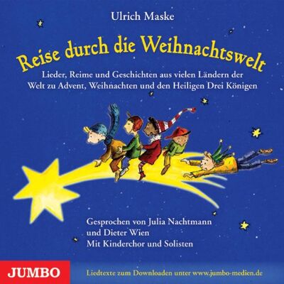 Ulrich Maske - Reise durch die Weihnachtswelt: Lieder, Reime und Geschichten um Advent, Weihnachten und die Heiligen drei Könige - Preis vom 21.06.2026 05:42:24 h Ulrich Maske - Reise durch die Weihnachtswelt: Lieder, Reime und Geschichten um Advent, Weihnachten und die Heiligen drei Könige - Preis vom 21.06.2026 05:42:24 h