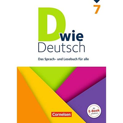Ulrich Deters - D wie Deutsch - Das Sprach- und Lesebuch für alle: 7. Schuljahr - Schülerbuch - Preis vom 17.06.2026 05:34:31 h Ulrich Deters - D wie Deutsch - Das Sprach- und Lesebuch für alle: 7. Schuljahr - Schülerbuch - Preis vom 17.06.2026 05:34:31 h
