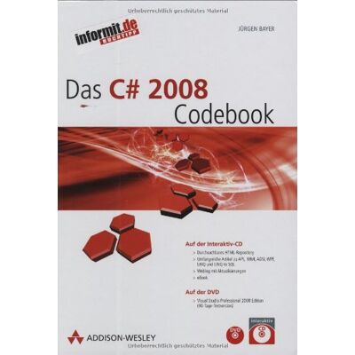 Bayer Das C# 2008 Codebook - im Schuber inkl. Repository und eBook: Interaktiv-CD - Preis vom 07.08.2026 11:47:26 h Bayer Das C# 2008 Codebook - im Schuber inkl. Repository und eBook: Interaktiv-CD - Preis vom 07.08.2026 11:47:26 h