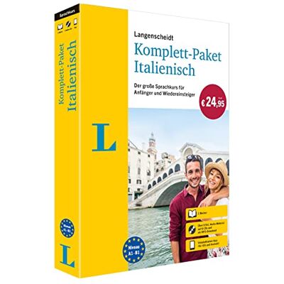 Langenscheidt Komplett-Paket Italienisch: Sprachkurs zum Itlalienisch lernen für Anfänger und Wiedereinsteiger mit 2 Büchern, 6 CDs und Vokabeltrainer-App - Preis vom 19.06.2026 05:29:47 h Langenscheidt Komplett-Paket Italienisch: Sprachkurs zum Itlalienisch lernen für Anfänger und Wiedereinsteiger mit 2 Büchern, 6 CDs und Vokabeltrainer-App - Preis vom 19.06.2026 05:29:47 h