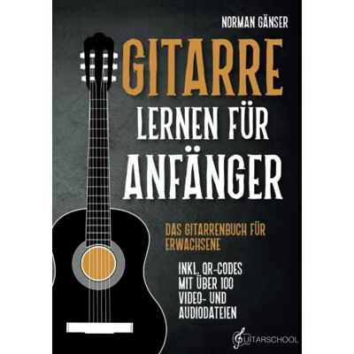 Norman Gitarre Lernen für Anfänger - Das Gitarrenbuch für Erwachsene inkl. QR-Codes mit über 100 Video- und Audiodateien - Preis vom 20.06.2026 05:23:55 h Norman Gitarre Lernen für Anfänger - Das Gitarrenbuch für Erwachsene inkl. QR-Codes mit über 100 Video- und Audiodateien - Preis vom 20.06.2026 05:23:55 h